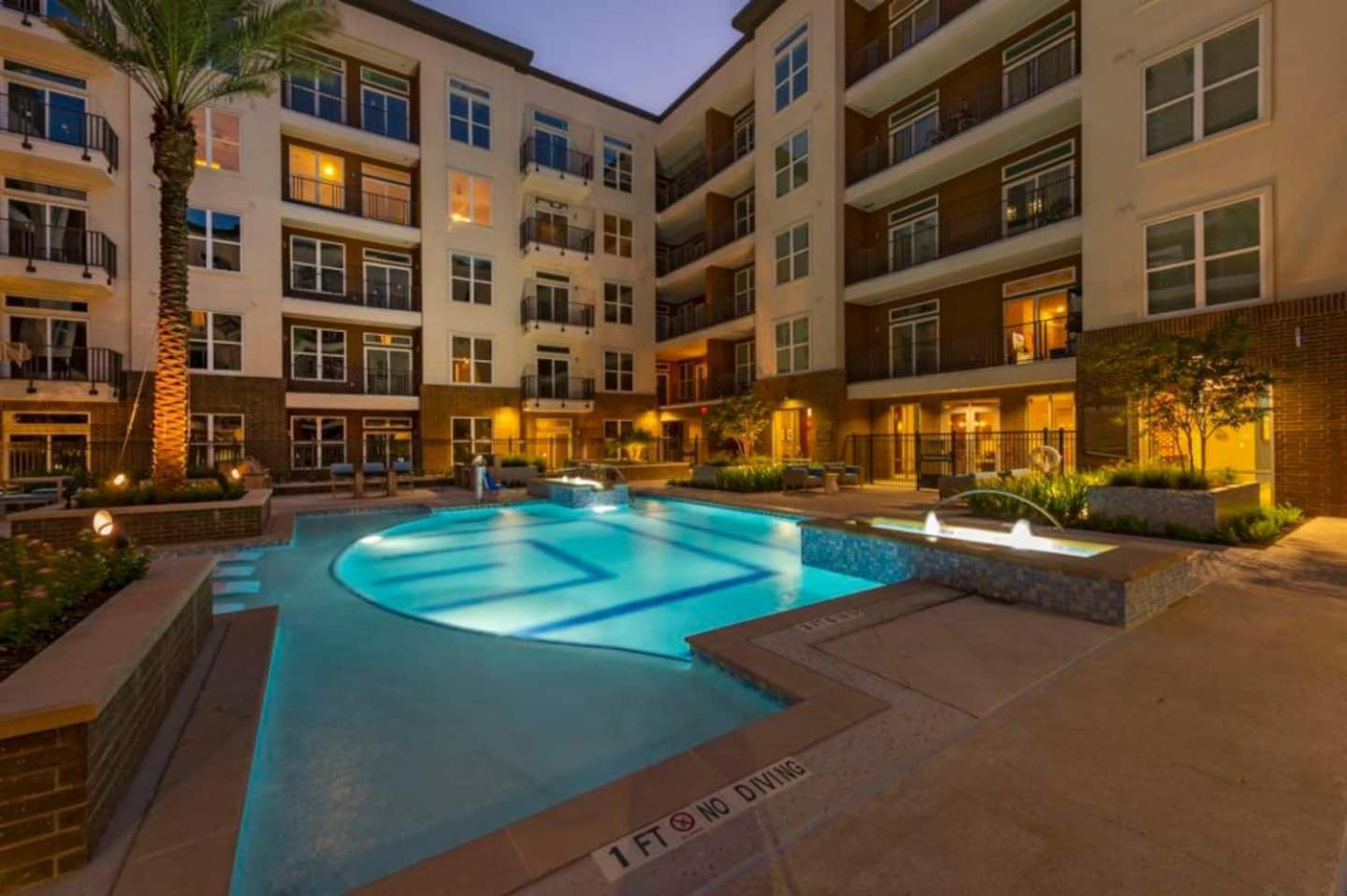 Downtown Apart 1 Bed 1 Bath Free Parking Apartment Houston Bagian luar foto